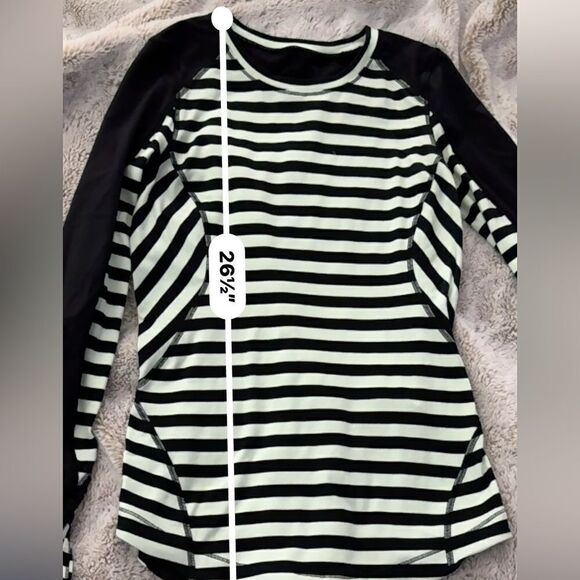 Lululemon size 8 Longsleeve Active Shirt excellent condition. - Picture 7 of 13